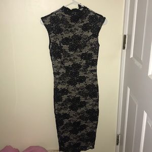 Black Lacey Homecoming/Prom/Formal Dress.